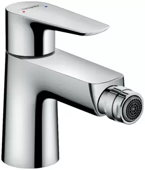 Baterie bideu Hansgrohe Talis E cu ventil push-open imagine