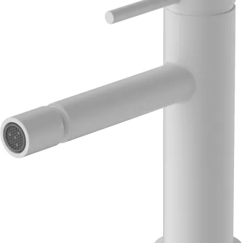 Baterie bideu Hansgrohe Tecturis S ventil pop-up inclus alb mat imagine