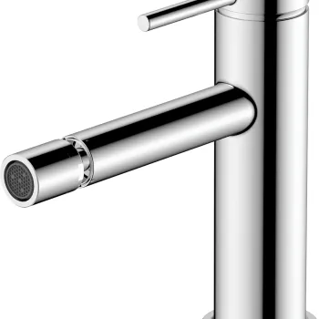 Baterie bideu Hansgrohe Tecturis S ventil pop-up inclus crom imagine