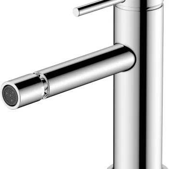 Baterie bideu Hansgrohe Tecturis S ventil pop-up inclus crom imagine