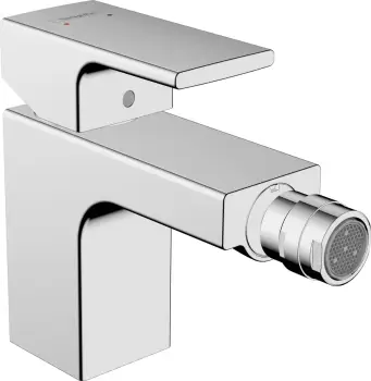 Baterie bideu Hansgrohe Vernis Shape cu ventil pop-up crom imagine
