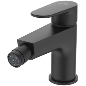 Baterie bideu Ideal Standard Cerafine O ventil click-clack negru imagine