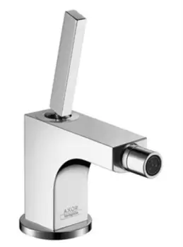 Baterie bideu monocomanda Hansgrohe Axor Citterio cu sistem pop-up imagine