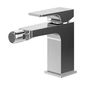 Baterie bideu Villeroy & Boch Architectura Square  ventil pop-up  crom imagine