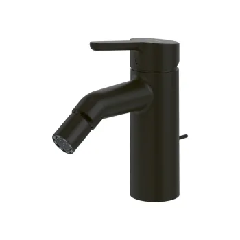 Baterie bideu Villeroy & Boch Skyla  ventil pop-up  negru mat imagine