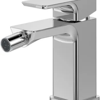 Baterie bideu Villeroy & Boch Subway 3.0  ventil pop-up  crom imagine