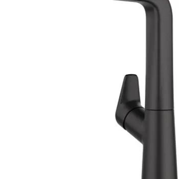 Baterie bucatarie Blanco Avona-S cu dus extractibil antracit imagine