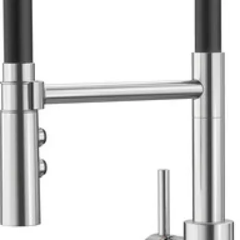 Baterie bucatarie Blanco Catris-S Flexo cu pipa flexibila inox imagine