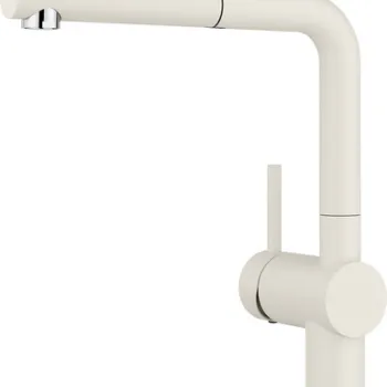 Baterie bucatarie Blanco Linux-S cu dus extractibil alb antic imagine