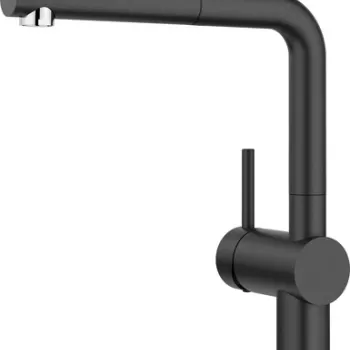 Baterie bucatarie Blanco Linux-S cu dus extractibil antracit imagine