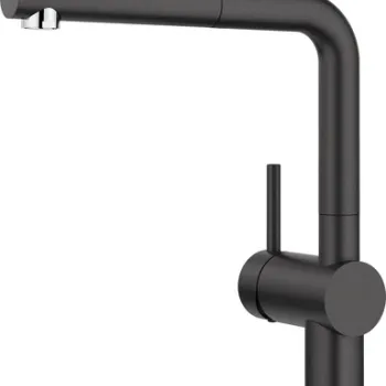 Baterie bucatarie Blanco Linux-S cu dus extractibil antracit imagine