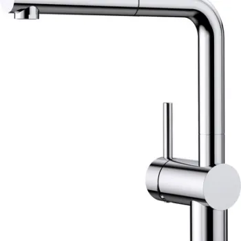 Baterie bucatarie Blanco Linux-S cu dus extractibil crom imagine