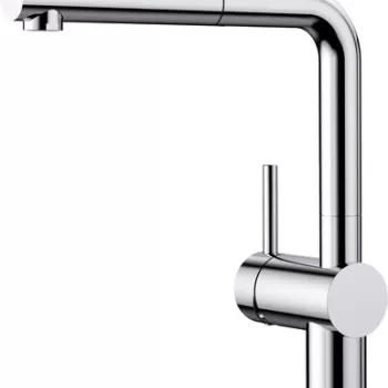 Baterie bucatarie Blanco Linux-S cu dus extractibil crom imagine