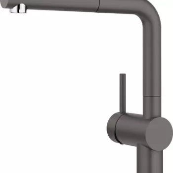 Baterie bucatarie Blanco Linux-S cu dus extractibil gri piatra imagine