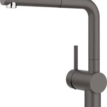 Baterie bucatarie Blanco Linux-S cu dus extractibil gri piatra imagine