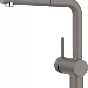 Baterie bucatarie Blanco Linux-S cu dus extractibil gri vulcan imagine