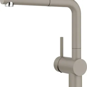 Baterie bucatarie Blanco Linux-S cu dus extractibil maro trufe imagine