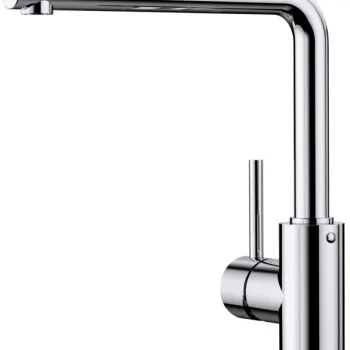 Baterie bucatarie Blanco Mila cu pipa inalta pivotanta crom imagine
