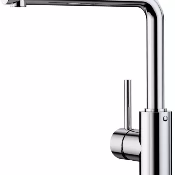 Baterie bucatarie Blanco Mila cu pipa inalta pivotanta crom imagine
