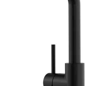 Baterie bucatarie Blanco Mila-S cu dus extractibil negru mat imagine