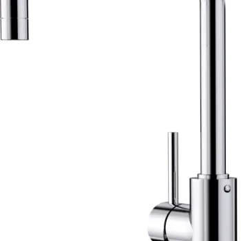 Baterie bucatarie Blanco Mili cu pipa inalta pivotanta crom imagine