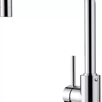 Baterie bucatarie Blanco Mili cu pipa inalta pivotanta crom imagine