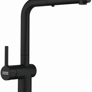 Baterie bucatarie Franke Active Plus cu dus extractibil Matte Black imagine