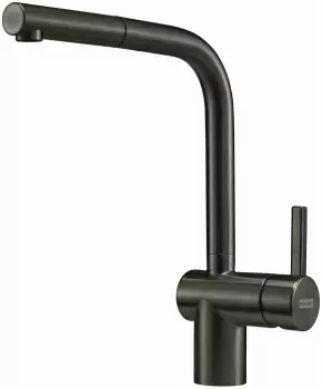 Baterie bucatarie Franke Atlas Neo inox cu pipa extractibila Anthracite imagine