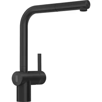Baterie bucatarie Franke Atlas Neo S cu senzor si dus extractibil industrial black imagine
