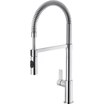 Baterie bucatarie Franke Fox Pro pipa flexibila crom imagine