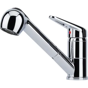 Baterie bucatarie Franke Novara Plus dus extractibil crom imagine