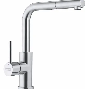 Baterie bucatarie Franke Smart Glenda cu dus extractibil inox imagine