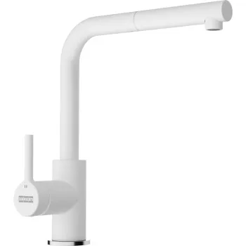 Baterie bucatarie Franke Smart Lina L cu dus extractibil Bianco imagine