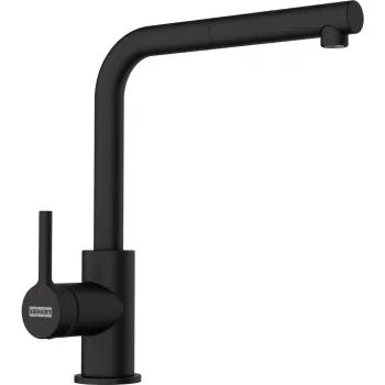 Baterie bucatarie Franke Smart Lina L cu dus extractibil Matte Black imagine