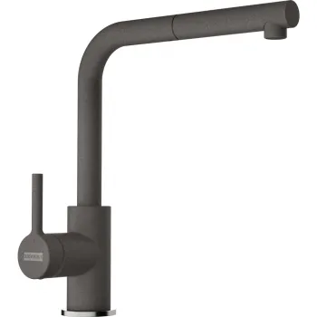 Baterie bucatarie Franke Smart Lina L cu dus extractibil Slate Grey imagine