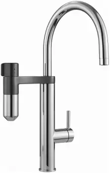 Baterie bucatarie Franke Vital filtru integrat Crom/Gun Metal imagine