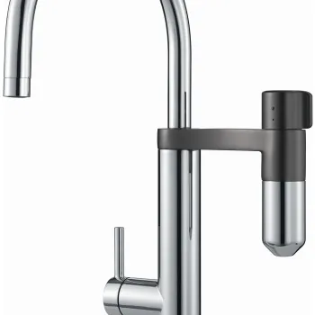 Baterie bucatarie Franke Vital sistem filtrare integrat Crom/Gun Metal imagine