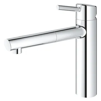 Baterie bucatarie Grohe Concetto cu dus extractibil  crom imagine