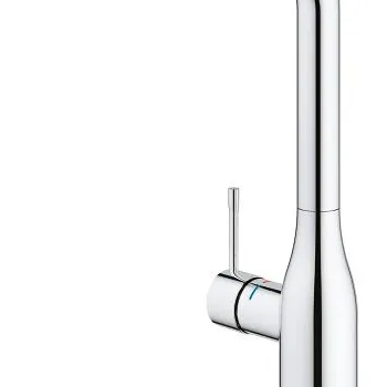 Baterie bucatarie Grohe Essence cu dus extractibil dual spray  pipa L  crom imagine