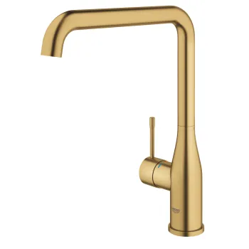 Baterie bucatarie Grohe Essence pipa tip L brushed cool sunrise imagine