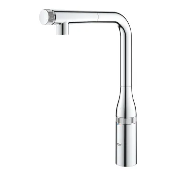 Baterie bucatarie Grohe Essence SmartControl cu dus extractibil  pipa L  crom imagine