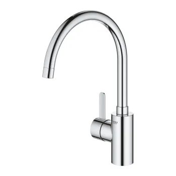 Baterie bucatarie Grohe Eurosmart Cosmopolitan pipa C  crom imagine