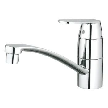 Baterie bucatarie Grohe Eurosmart Cosmopolitan pipa joasa  crom imagine