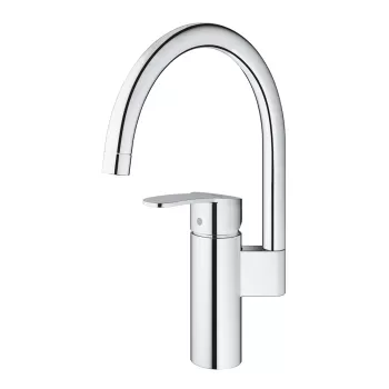 Baterie bucatarie Grohe Eurostyle Cosmopolitan cu pipa inalta crom imagine