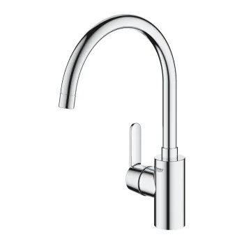 Baterie bucatarie Grohe Get  pipa C  crom imagine