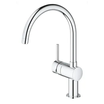 Baterie bucatarie Grohe Minta cu pipa C  crom imagine