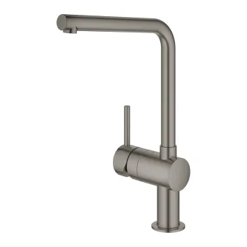 Baterie bucatarie Grohe Minta  pipa L  brushed hard graphite imagine