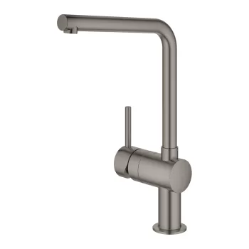 Baterie bucatarie Grohe Minta pipa L brushed hard graphite imagine