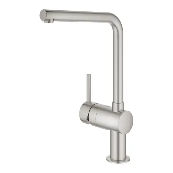 Baterie bucatarie Grohe Minta pipa L supersteel imagine