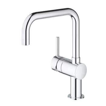 Baterie bucatarie Grohe Minta pipa U crom imagine